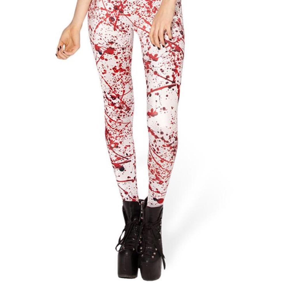 Blood/paint splatter leggings